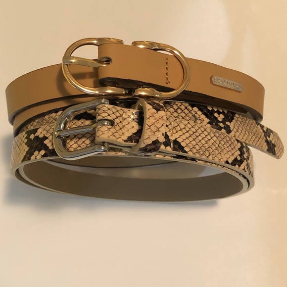 Two Steve Madden Belts Size Large - Picture 2 of 8